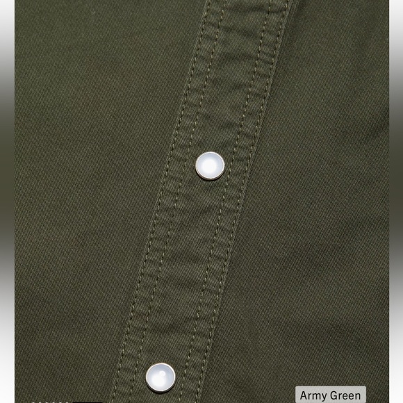 Veronica Beard Keston Twill Mini Shirt Dress Army Green Size 2 - Picture 7 of 7